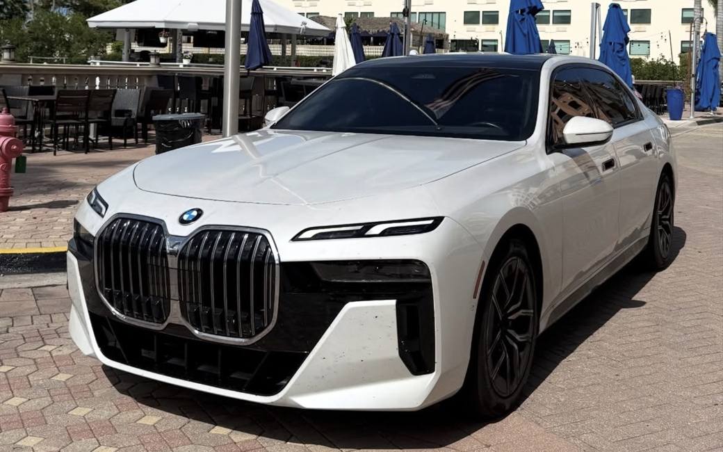 BMW 740i rental in Naples, Florida