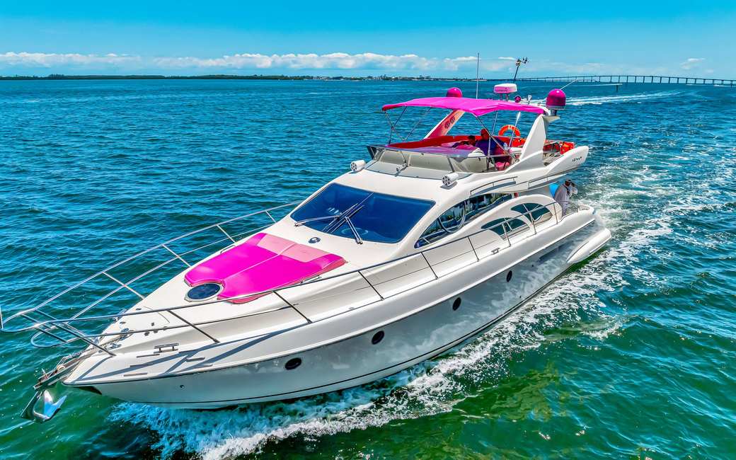Pink Panther yacht charter in Naples, Florida